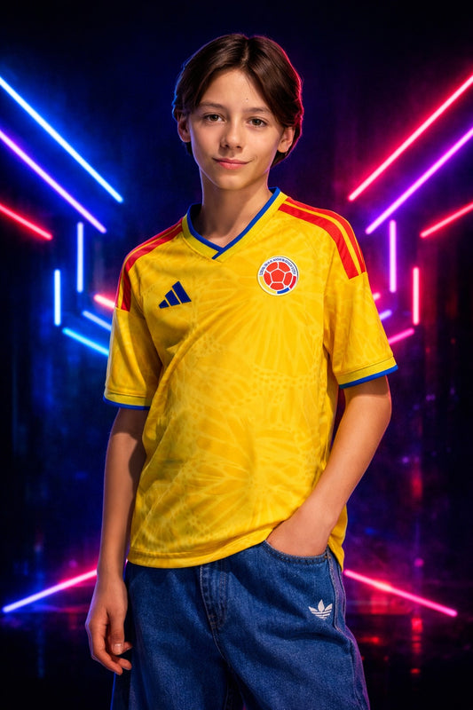 TRV10T Camiseta selección Colombia niño