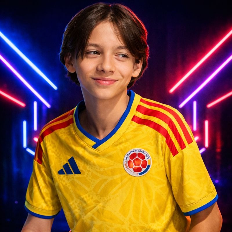 TRV10T Camiseta selección Colombia niño