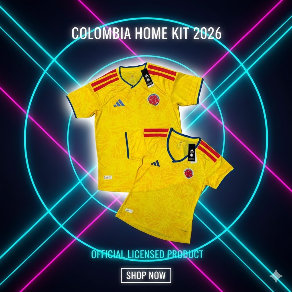 TRV10T Camiseta selección Colombia niño