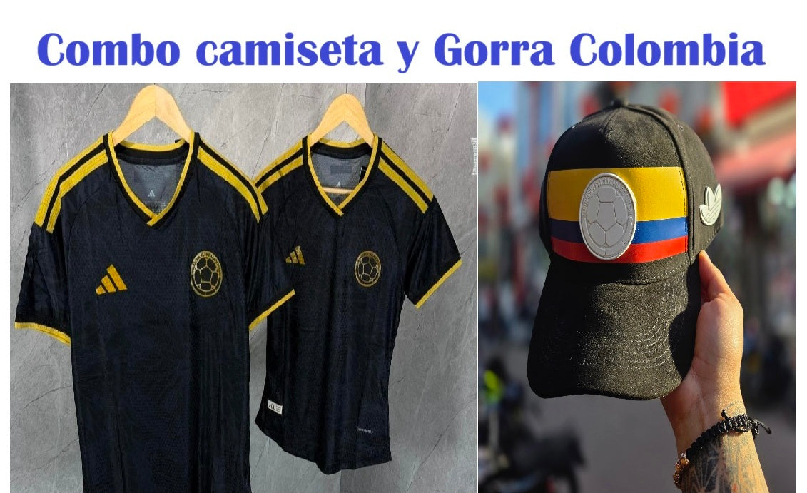 Combo Camiseta Gorra Selección Colombia